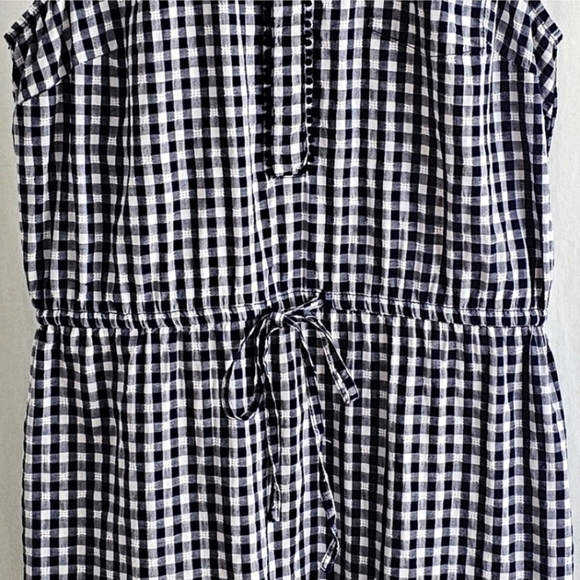 Tommy Hilfiger Gingham Sleeveless Shirt Dress - Picture 6 of 16